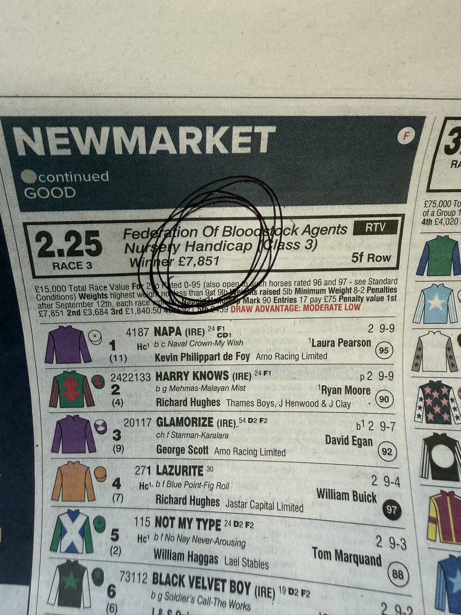 RHughesracing's tweet photo. 0-95 nursery and £7,851 to the winner… WHAT A DISGRACE!!! Jockey Club racecourse you’re taking the… https://t.co/KgIH3lju4H