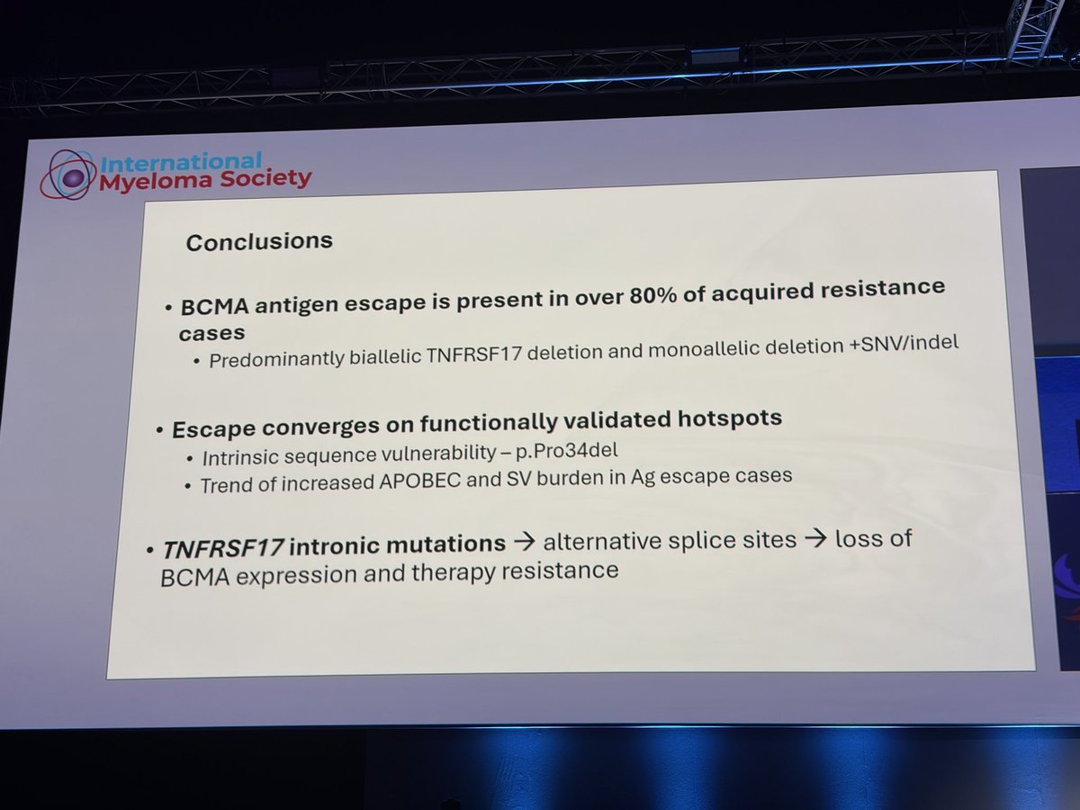 Hira Mian (@HiraSMian) — #IMS26 — conference slide