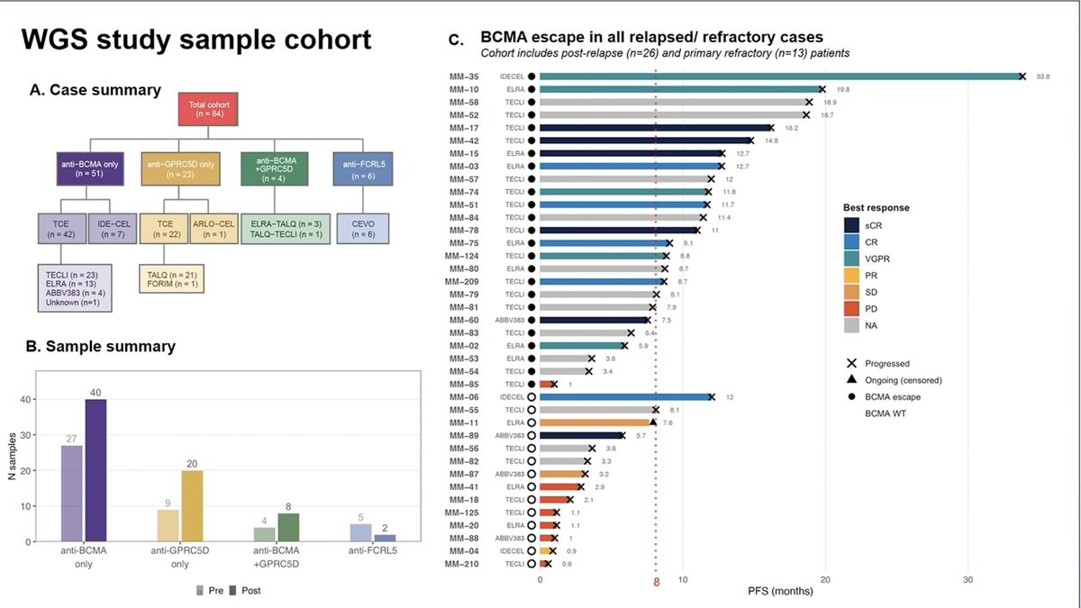 Samer Al Hadidi, MD,MS,FACP (@HadidiSamer) — #IMS26 — WGS study sample cohort, Holly Lee/Nizar Bahlis