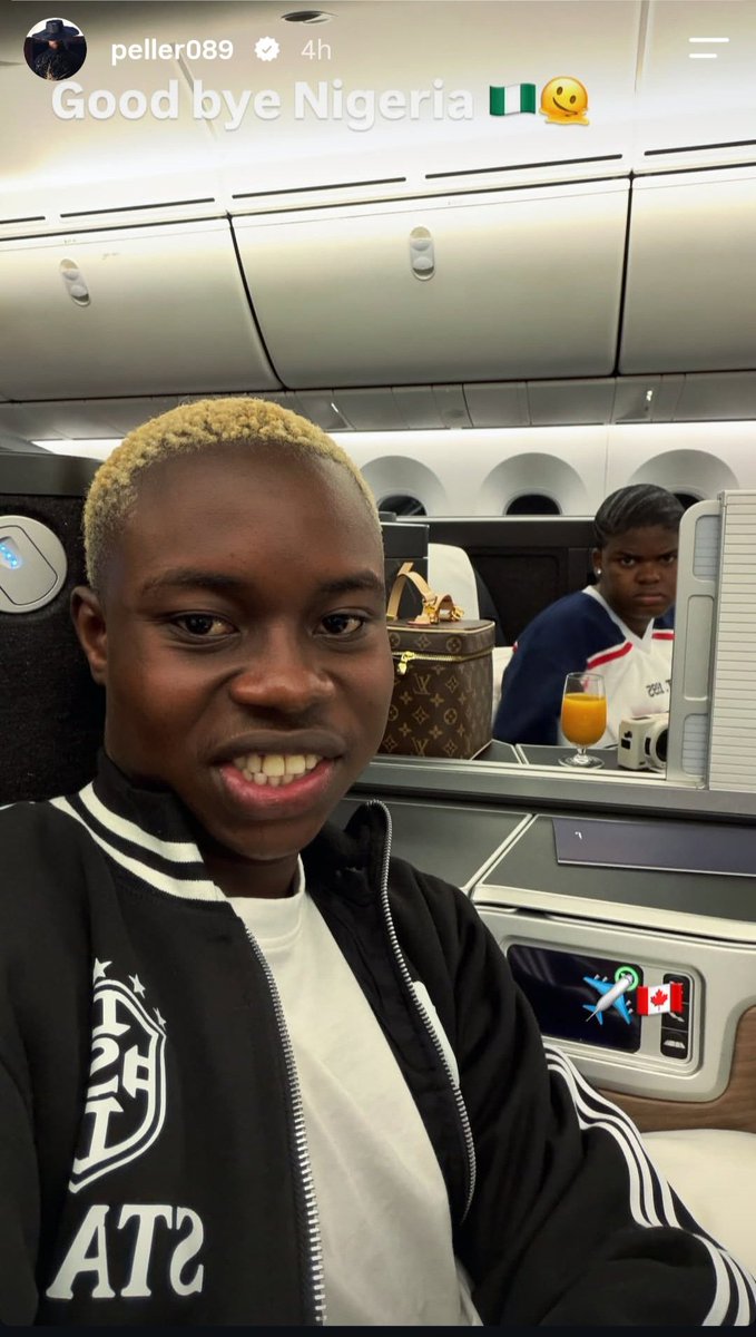 TheDamiForeign's tweet photo. Wow! Peller and Jarvis don relocate go Canada to start a new life and he’ll be starting school over there🤭👏 https://t.co/mFUkGDpun2