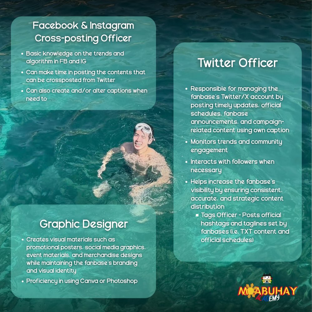 MOAbuhayAcademy's tweet photo. HEY BESTIES, THIS IS YOUR SIGN! ✨

The stars have aligned once again and we are looking for MOAs to apply to our Marketing Department! 🩵 

Read the instructions below and we'll see you on our team! 

🔗: https://t.co/aU5feXaQYv

#MOApplication2026 https://t.co/TD2ptKpVmZ