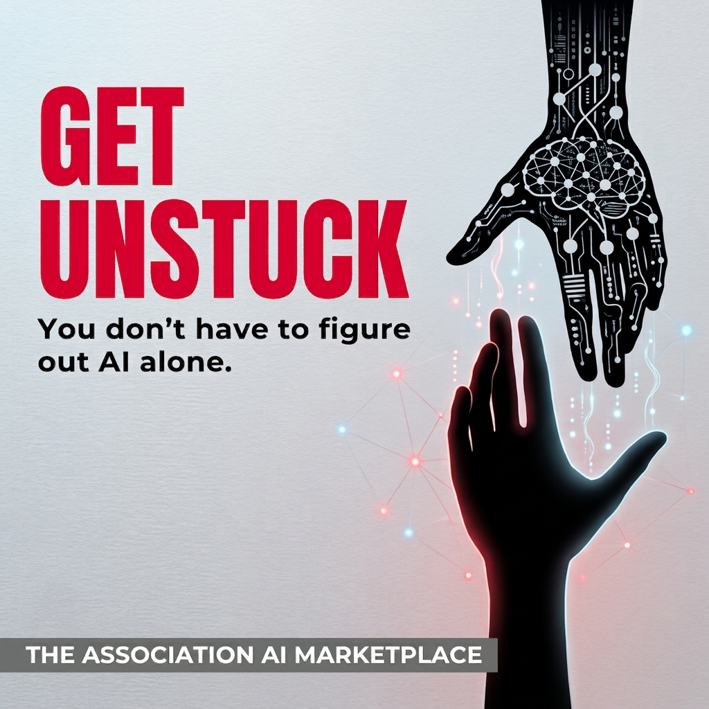 orgsource's tweet photo. You don’t need another six-month strategy project. You don’t need to become an AI expert. And you  don’t need to figure out all 100 assistants at once.

The Association AI Marketplace was built to help association teams take the next practical step.
https://t.co/yDPA6ASy7o https://t.co/tAOkPfyKcm