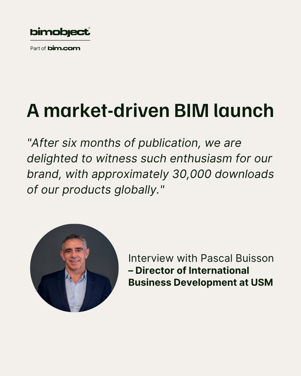 BIMobject's tweet photo. USM Modular Furniture selected BIMobject for its esteemed international reputation and extensive community of architects and interior designers worldwide. Within the first 6 months, they had already gained  ~30.000 downloads. 

Read the full interview: https://t.co/lWAqFblWmn https://t.co/v2zXez9AgZ