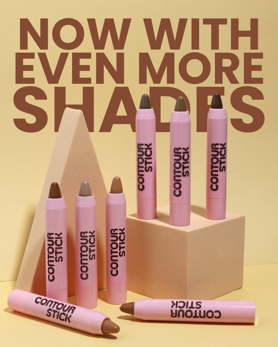 shopmissa's tweet photo. ICYMI 📣 We just dropped THREE totally new shades of the Paw Paw Contour Sticks + brought back your favorite cool-toned shade! 🤎 A beautiful mix of cool &amp; neutral tones so you can sculpt away. https://t.co/0c2SplYy5z