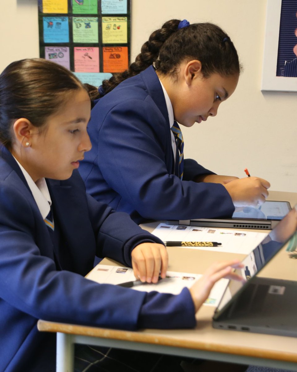 NormanhurstSch's tweet photo. Our pupils are enjoying exploring new ways to learn through our Digital Device Scheme, with laptops now supporting classroom learning across Years 7–9.

#NormanhurstSchool #DigitalDeviceScheme #SeniorSchool #Chingford #OakTreeSchools https://t.co/8gSUPKUeBP