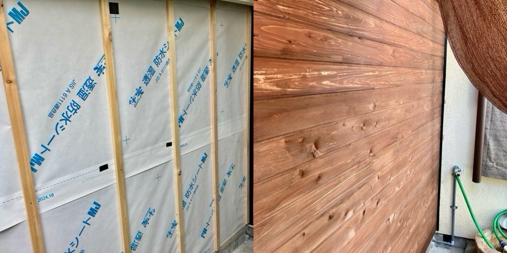 plantsbk's tweet photo. 小部屋増築DIY -完- https://t.co/1NgrjRpK2M