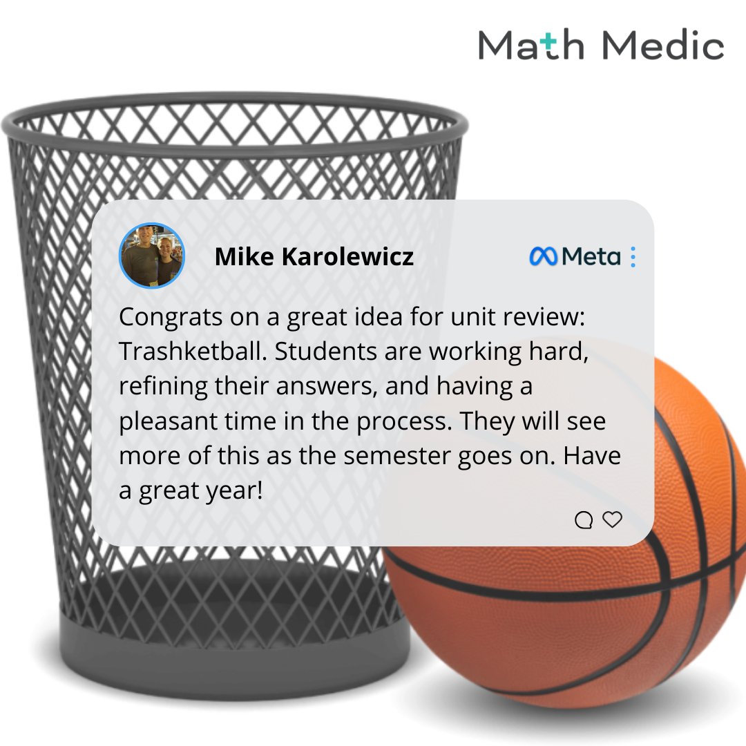 MathMedic's tweet photo. Pleasant 🥰 Thank you, Mike, for the incredibly kind words. We're so glad to hear that your students are having such a great time. Hats off to you for creating a space where students can love what they're learning! #MathMedic #FeatureFriday #matheducation #iteachmath https://t.co/B9Wwopb2pc