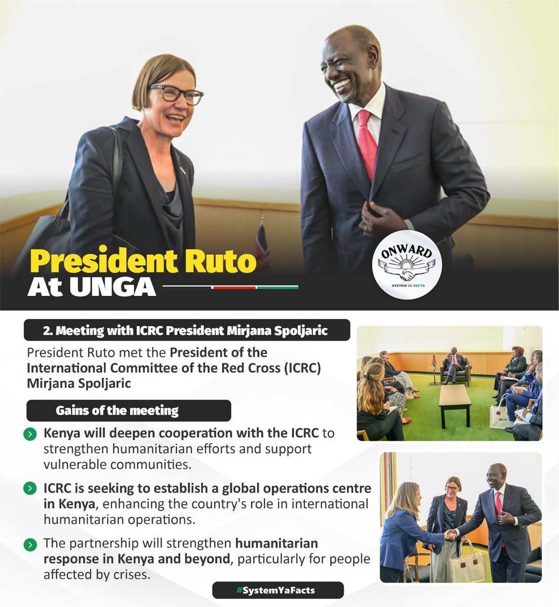 Ms_wanjii's tweet photo. President Ruto at UNGA New York 
#Presidentruto #unga https://t.co/1SEk0Bx2RJ