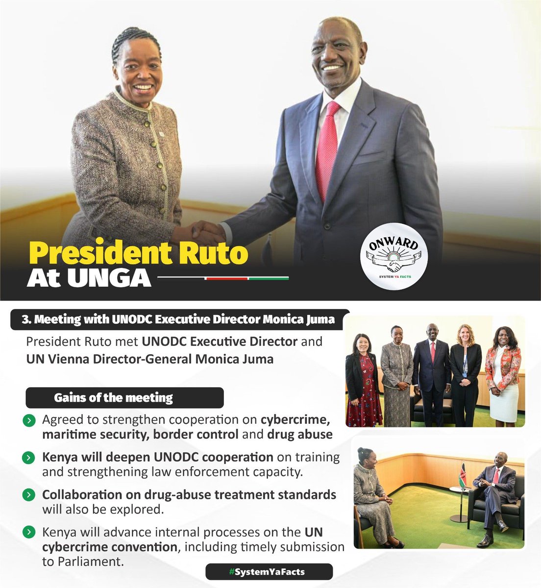 Ms_wanjii's tweet photo. President Ruto at UNGA New York 
#Presidentruto #unga https://t.co/1SEk0Bx2RJ
