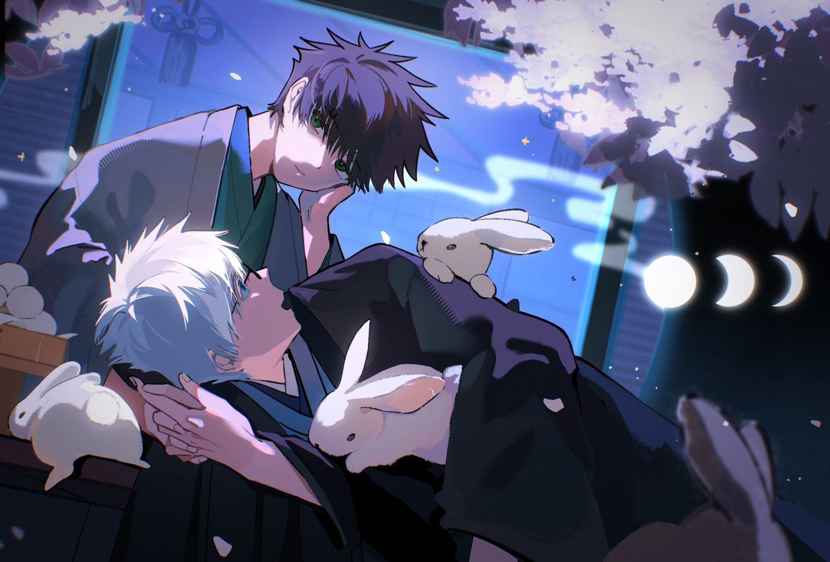 ACSakataJunko's tweet photo. 【愿得月圆花不谢，和花和月度流年】
May the moon stay full and flowers never fade,With blooms and bright moon, I live through every passing year.
中秋节快乐🩵💚 https://t.co/72GhDVoSbM