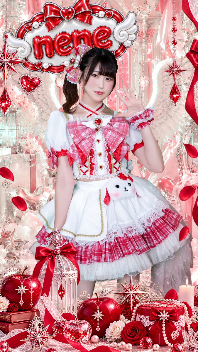 tenkoi_official's tweet photo. 【アーティスト写真公開🏹4人目】

天使に恋してっ♡

★愛実 ねね(なるみ ねね)
★担当カラー
ときめきレッド❤️

「今日もねねと、ときめいてこ〜っ♡」

#天使に恋してっ
#てんこい

集合アー写は明日9/26 19:00公開🔔 https://t.co/ub2Yd7urhn