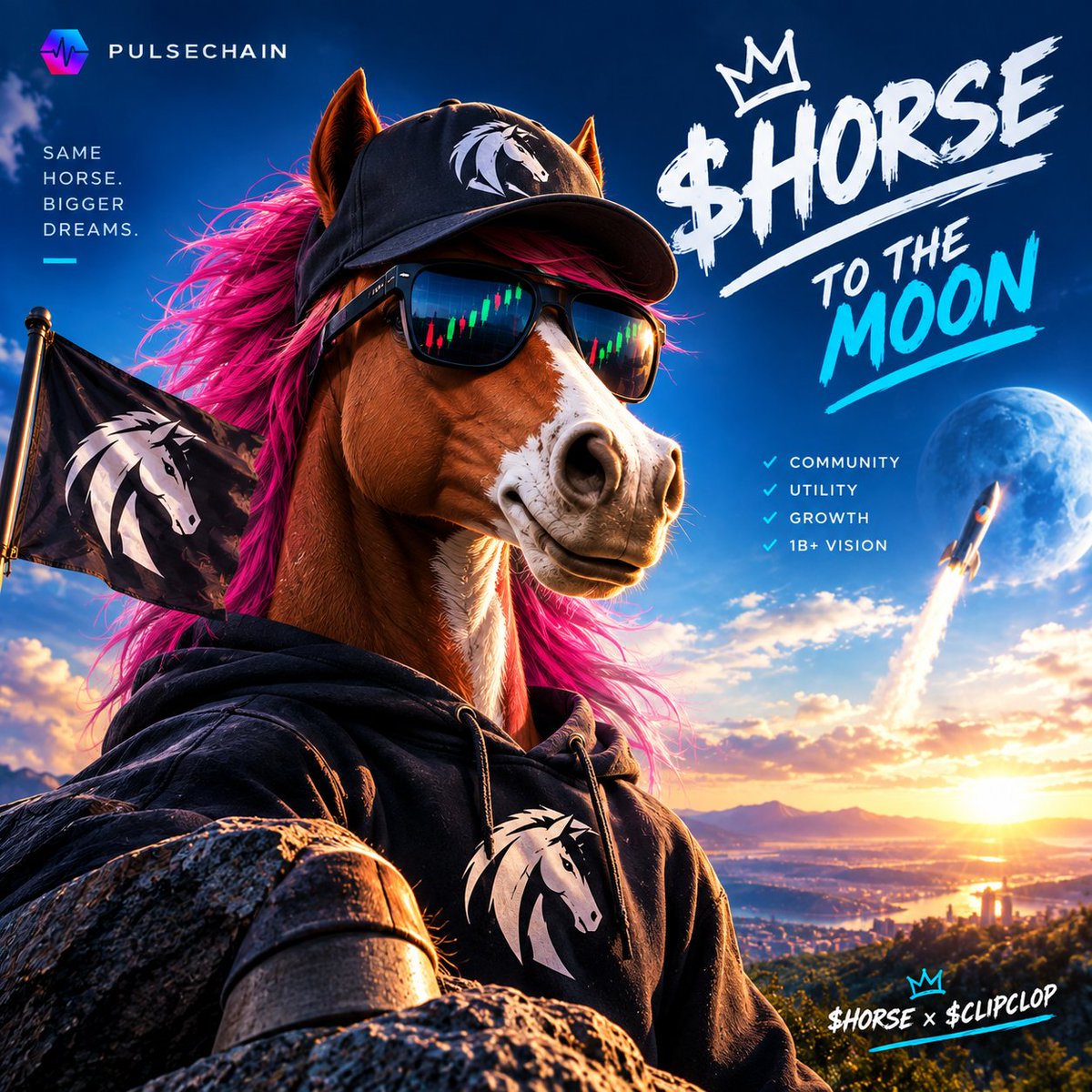 HorseCrypto369's tweet photo. GM CT 🐴☀️

New day. Fresh candles. Same conviction. 🔥

$HORSE is still under the radar, but the setup is getting interesting. 👀📈

Keep watching the chart. The horse is warming up. 🐎🚀

$HORSE and  $CLIPCLOP

#PulseChain https://t.co/2e6aOo5q4y