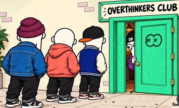MaliBiswa's tweet photo. Overthinkers never stop their thinking 

They do not express disappointment even if they do not get a waitlist or spot

They actually love @fomoater art work from their heart...

But I think it's the first NFT collection for the overthinker..... that's why they need to win ....

Hope the door open forever for overthinker 😁

Btw .....If my post has reached you, don't forget to give us WL