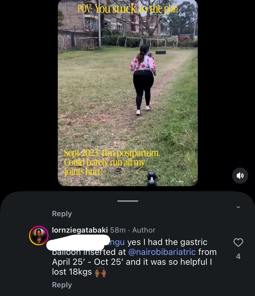 idiskey's tweet photo. Now when I say folks are being disingenuous why would Lornzie make a post of how she went to the gym to lose weight knowing well she got the ballon in the same place Jules gets her shots. Like influencers pthooo! https://t.co/P20H2ZiXQ4