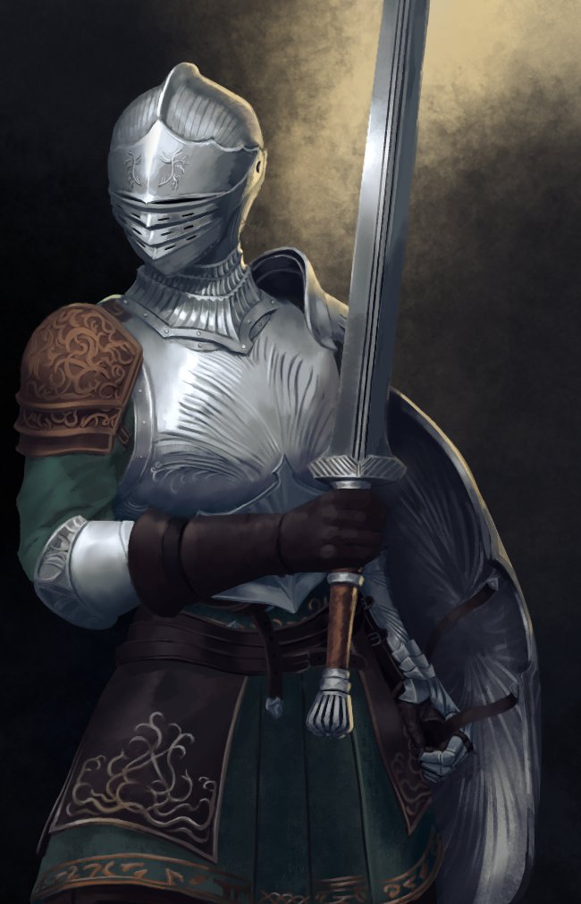NepNepla's tweet photo. Idus Knight #ELDENRING https://t.co/Nyl42m87I8