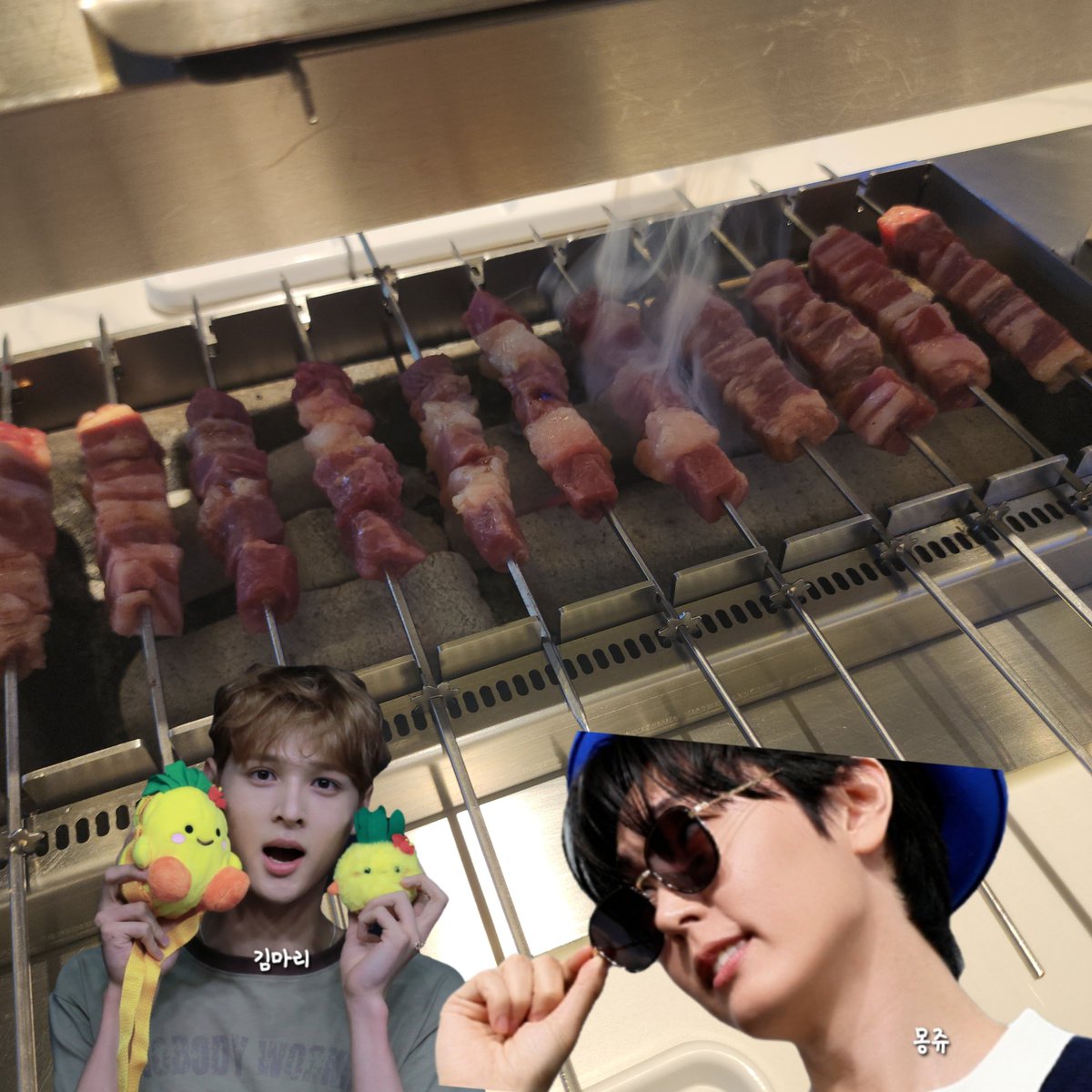 itsmonjour's tweet photo. 오늘은 제가 삽니다 마음껏 드세요 @maririkim
 
(갑자기 굿가이랑 쉽다 나오는거 실화야.....?) https://t.co/XyGQWs5uFi