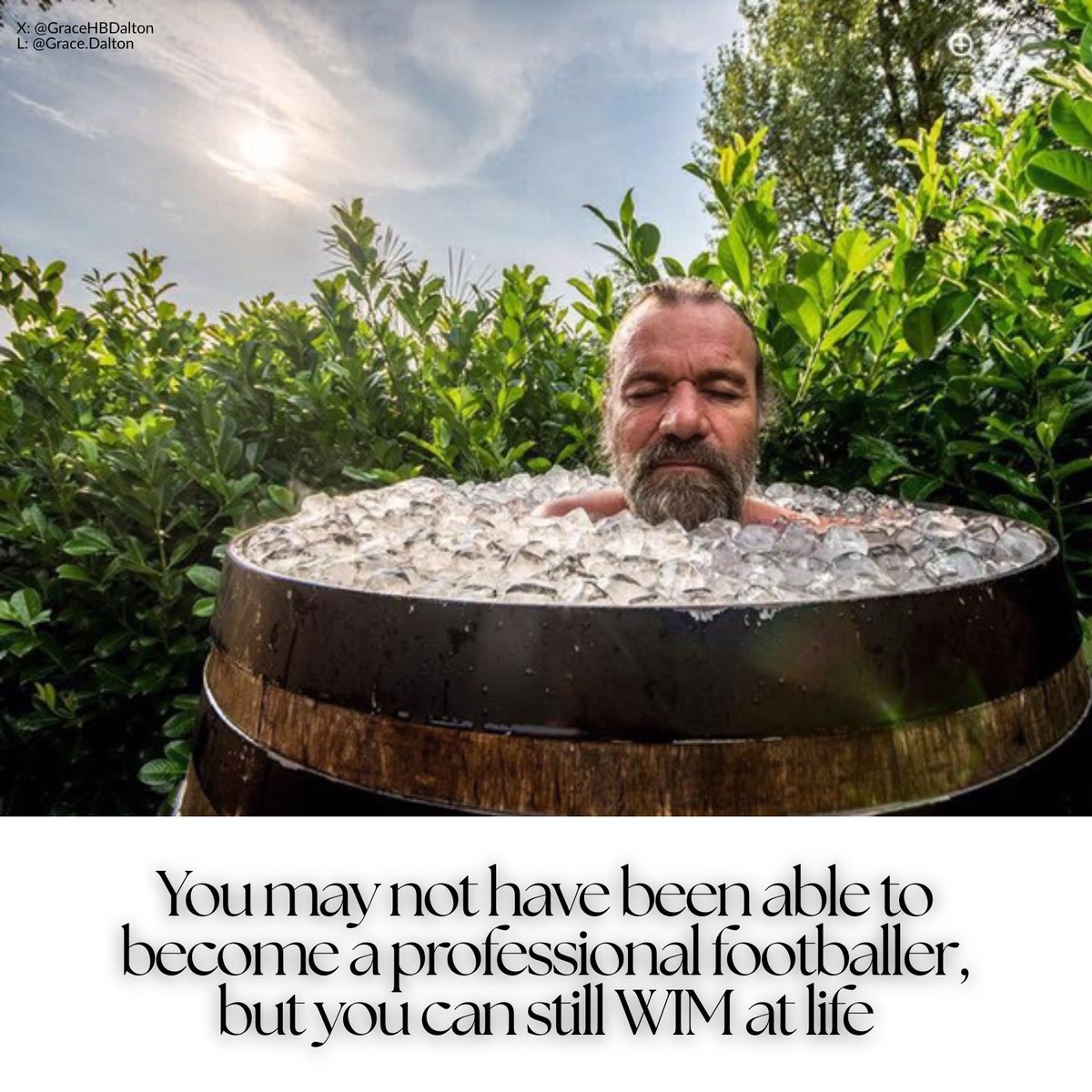GraceHBDalton's tweet photo. @OneMinuteBriefs #ICEBATHS https://t.co/tNVpIIBzsM