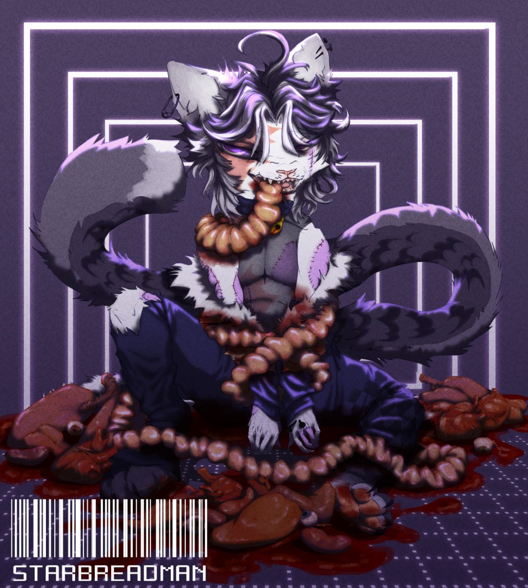 StarBreadMan's tweet photo. Last commission from the pile done 

#furryart #commission #goreart https://t.co/9xnnA5En31