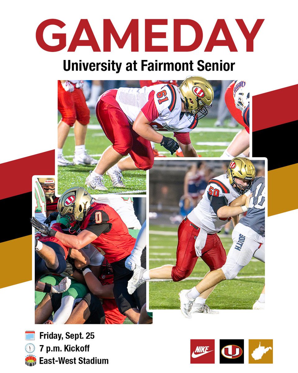 uhshawksfb's tweet photo. The Hawks and Polar Bears square off at 7 p.m. tonight in Fairmont!  @CoachSnyderUHS https://t.co/eZJNNds7E4