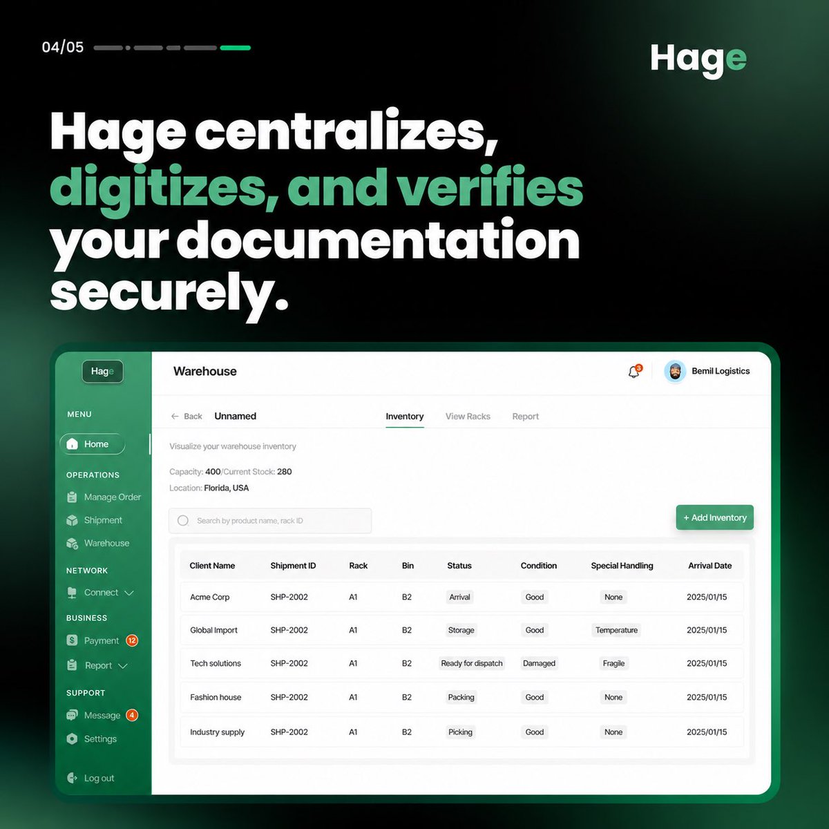 tryhagetoday's tweet photo. A piece of paper shouldn't have the power to stop a multi-ton truck.

Digitize your cross-border documentation with Hage and clear your cargo with confidence.

Visit https://t.co/lXNSC04vvL to sign up for our first free LSP onboarding today https://t.co/zuJ6fIVPTh