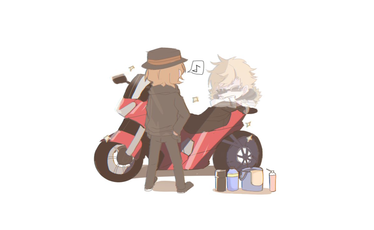 ebitenko3x's tweet photo. #BSD 
🎩と🏍 https://t.co/Gtw8jLAyBr