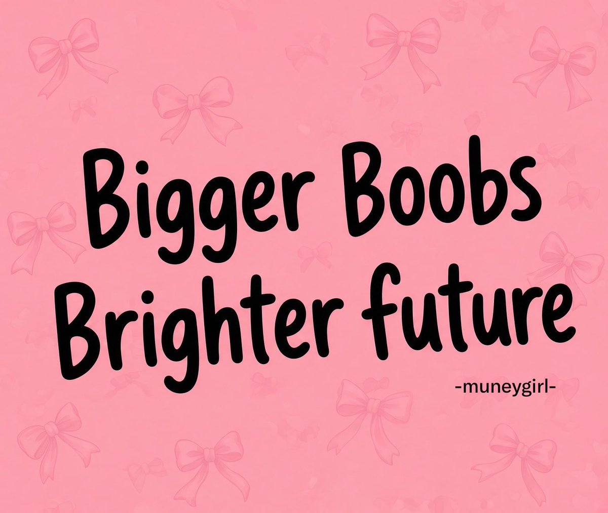 muneygirl's tweet photo. The bigger her boobs
The brighter her future🤭😛 https://t.co/IJJ2tthBSf