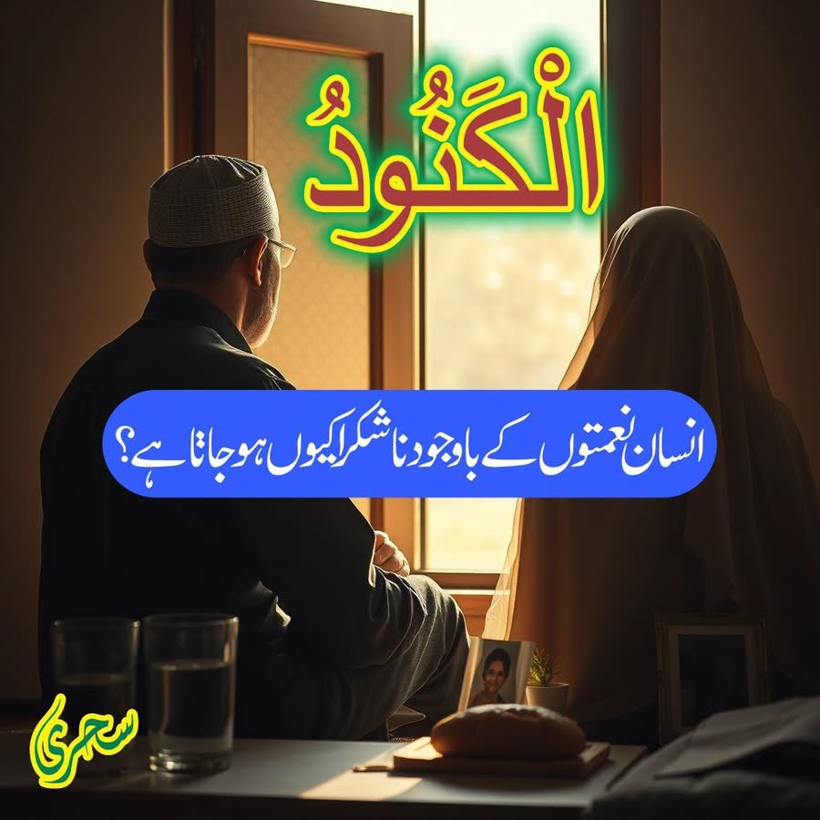 MariaBalochPK's tweet photo. الْكَنُودُ — انسان نعمتوں کے باوجود ناشکرا کیوں ہوجاتا ہے؟

انسان کے پاس کبھی کبھی وہ سب کچھ ہوتا ہے جس کے لیے اس نے برسوں دعائیں کی ہوتی ہیں۔

گھر، صحت، رزق، اپنے لوگ، سکون، سانس، آنکھوں کی روشنی، دل کی دھڑکن…

پھر بھی دل کہتا ہے:

"میرے پاس ہے ہی کیا؟"

قرآن انسان کی اس کیفیت کے لیے ایک نہایت گہرا لفظ استعمال کرتا ہے:

إِنَّ الْإِنسَانَ لِرَبِّهِ لَكَنُودٌ ۝ وَإِنَّهُ عَلَىٰ ذَٰلِكَ لَشَهِيدٌ

"بے شک انسان اپنے رب کا بڑا ناشکرا ہے، اور وہ خود بھی اس پر گواہ ہے۔"

(سورۃ العادیات: 6–7)

کنود صرف زبان سے "الحمدللہ" نہ کہنا نہیں۔

یہ اس کیفیت کا نام بھی ہے جب انسان ایک محرومی کو اتنا بڑا کر لیتا ہے کہ اللہ کی بے شمار نعمتیں اسے دکھائی دینا بند ہوجاتی ہیں۔

ایک تکلیف یاد رہتی ہے، دس راحتیں بھول جاتی ہیں۔

کسی انسان کی ایک غلطی برسوں یاد رہتی ہے، مگر اللہ کے برسوں کے احسان معمول بن جاتے ہیں۔

جو نہیں ملا، وہ دل میں رہتا ہے…

جو مل گیا، وہ نظر سے اتر جاتا ہے۔

ہم اکثر نعمت کو اس وقت پہچانتے ہیں جب وہ چھن جاتی ہے۔

صحت ہو تو معمول لگتی ہے، بیماری آئے تو صحت نعمت بن جاتی ہے۔

اپنے لوگ ساتھ ہوں تو ان کی موجودگی معمول لگتی ہے، بچھڑ جائیں تو ان کی ایک آواز سننے کو دل ترس جاتا ہے۔

اولاد کی شرارتیں بوجھ لگتی ہیں، پھر کسی کی خالی گود دیکھ کر سمجھ آتا ہے کہ یہ بھی کتنی بڑی نعمت تھی۔

شاید ہماری سب سے بڑی محرومی یہ نہیں کہ ہمارے پاس کیا نہیں…

بلکہ یہ ہے کہ ہم جو کچھ رکھتے ہیں، اسے دیکھنا بھول گئے ہیں۔

شکر صرف زبان سے "الحمدللہ" کہنا نہیں۔

شکر یہ بھی ہے کہ انسان نعمت کو اللہ کا فضل سمجھے، اسے گناہ میں استعمال نہ کرے، اور اس نعمت کے ذریعے دوسروں کے لیے آسانی پیدا کرے۔

اور کبھی کبھی شکر یہ بھی ہوتا ہے کہ کوئی چیز نہ ملنے پر انسان یہ یقین رکھے:

"میرا رب جانتا ہے، جو میرے لیے بہتر ہے وہی ہوگا۔"

اللہ فرماتے ہیں:

لَئِن شَكَرْتُمْ لَأَزِيدَنَّكُمْ

"اگر تم شکر کرو گے تو میں تمہیں ضرور زیادہ دوں گا۔"

(سورۃ ابراہیم: 7)

یہ اضافہ صرف مال کا نہیں ہوتا۔

کبھی رزق میں برکت ہوتی ہے، کبھی دل میں سکون، کبھی تھوڑی چیز میں قناعت، اور کبھی سب سے بڑی نعمت یہ ہوتی ہے کہ انسان کو اپنی موجود نعمت نظر آنے لگتی ہے۔

آج ایک لمحے کے لیے رکیں۔

اپنے اردگرد دیکھیں۔

اپنی سانس، اپنی آنکھیں، اپنے ہاتھ، اپنے گھر، اپنے والدین، اپنے بچوں، اپنے دوست، اپنی صحت، اپنی نماز…

اور پھر سوچیں:

ہم نے ان میں سے کتنی نعمتیں مانگی تھیں؟

بہت سی تو ایسی ہیں جو اللہ نے ہمیں مانگے بغیر عطا کر دیں۔

تو پھر شاید آج ہمیں یہ نہیں پوچھنا چاہیے:

"اللہ نے مجھے کیا نہیں دیا؟"

بلکہ یہ پوچھنا چاہیے:

"اللہ نے مجھے کتنا کچھ دے رکھا ہے جس کا میں نے کبھی شکر ہی نہیں کیا؟"

یا اللہ!

ہمیں کنود دل سے بچا۔

ہمیں اپنی نعمتیں دیکھنے والی آنکھ، اپنے احسان پہچاننے والا دل، اور ایسا شکر عطا فرما جو صرف ہماری زبان پر نہیں بلکہ ہماری زندگی میں بھی نظر آئے۔

الحمدللہ علیٰ کل حال۔
