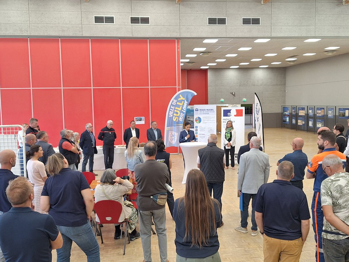 Image de Préfet Centre-Val de Loire et Loiret : 📷🌊Retour en image sur l'inauguration du village PLOUF à Sully sur Loire en présence de Mariam PONT