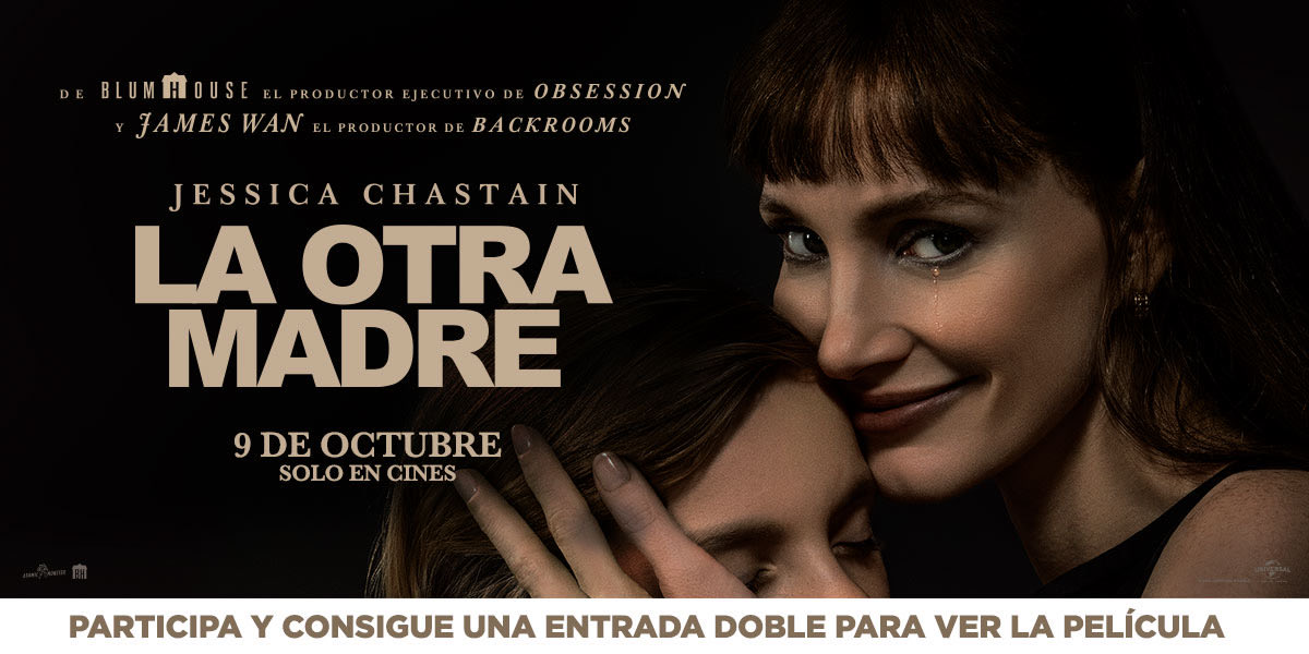 Areajugones's tweet photo. El 9 de octubre llega exclusivamente a cines LA OTRA MADRE del productor James Wan y Blumhouse Atomic Monster, el estudio responsable de Backrooms y Obsession.

Lo celebramos sorteando 5 entradas dobles 🍿

✅ Sígue @Areajugones
✅ Haz RT y comenta con #LaOtraMadre https://t.co/apJvplophA