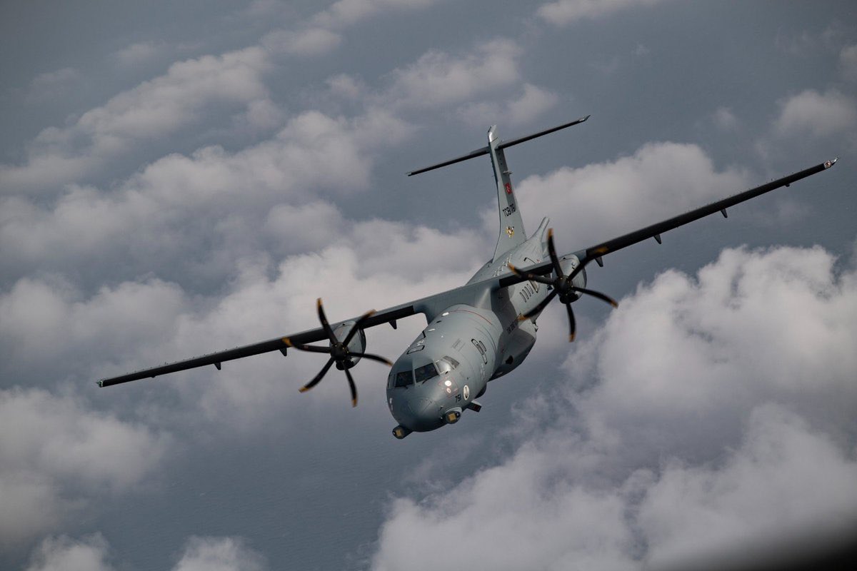 HavadisAnadolu's tweet photo. ⚡️ Türk Deniz Kuvvetleri'ne ait TURNA70 kodlu ATR-72 deniz karakolu uçakları Akdeniz semalarında uçuş yapıyor.
#tsk #iha #siha https://t.co/JvjqWqoSXj