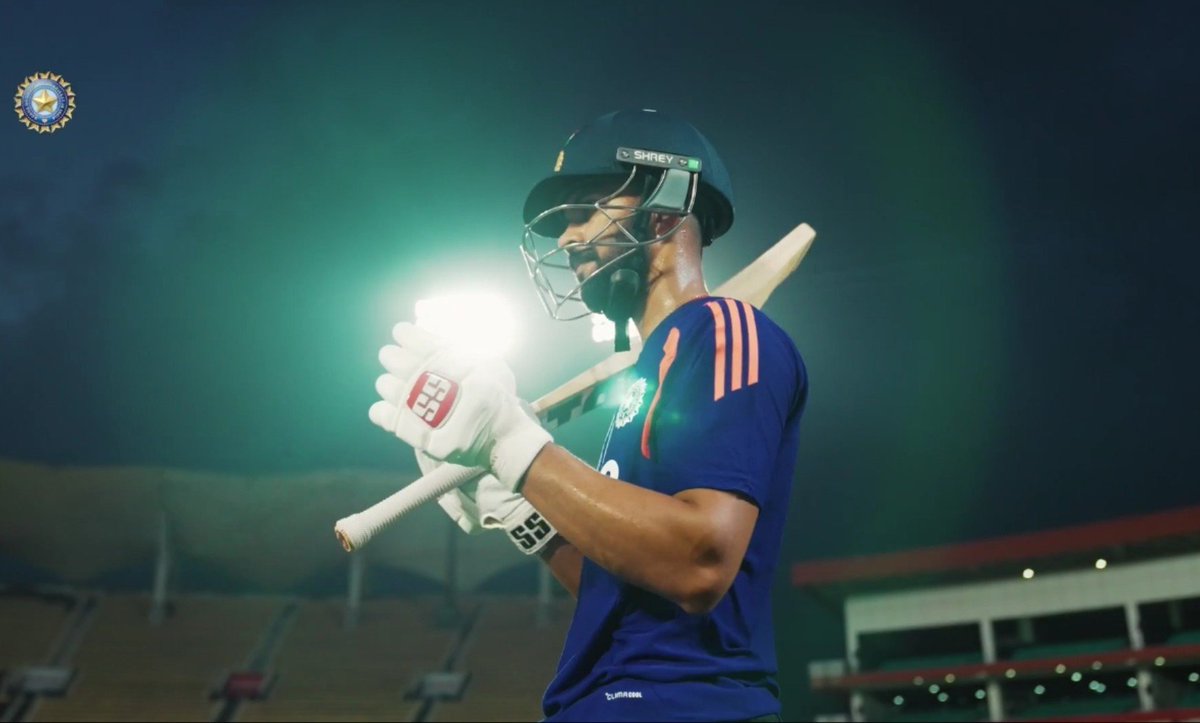 ImTanujSingh's tweet photo. RUTURAJ GAIKWAD IN THE PRACTICE SESSION. ⭐🔥 https://t.co/QVKAu1pifz
