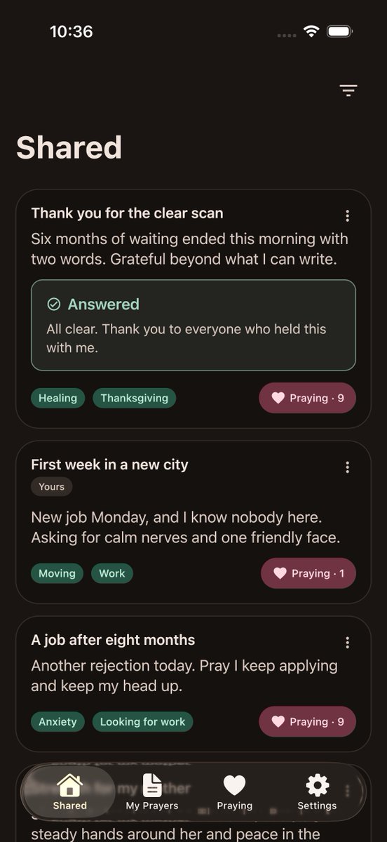 yaiarts's tweet photo. Wrote up how Share Pray is built on Kotlin Multiplatform, from the iOS/Android client all the way to the server. One shared Kotlin core doing the heavy lifting on both platforms.
 https://t.co/dFRU4DGkmz
#Shipaton #KotlinMultiplatform https://t.co/CwyyvvXMkH