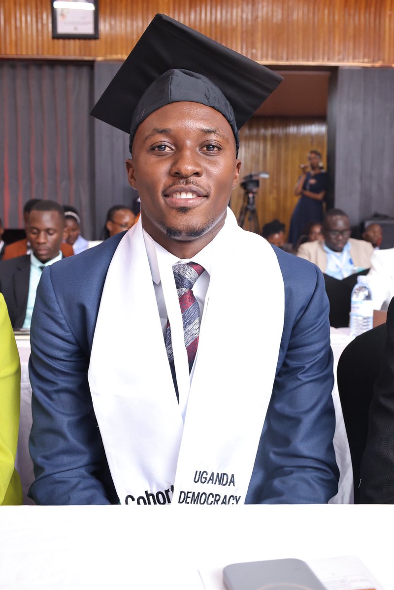 TwinawePro's tweet photo. Officially a graduate of the Uganda Democracy Academy Cohort 4.Thankyou to @NimdUganda ,@UPCSecretariat for believing in me and @Matiaskajura may God bless you . https://t.co/ndQMgznq05
