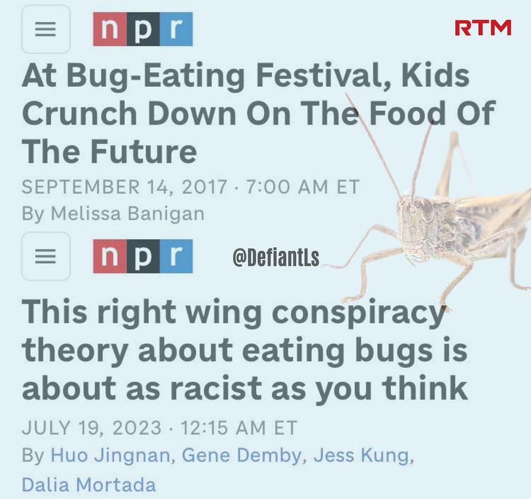 DefiantLs's tweet photo. "Food Of The Future" lmao. Get the f out of here. https://t.co/zqwBMUfhZV