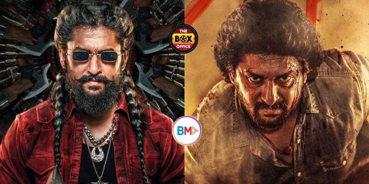 theboxoffice_45's tweet photo. Biggest Opening Day for #Nani (Worldwide Gross)
1. #TheParadise: ₹ 88 Cr
2. #HitTheThirdCase: ₹ 43 Cr
3. #Dasara: ₹38 Cr
4. #SaripodhaaSanivaaram: ₹24.11 Cr
5. #Eega: ₹20 Cr
6. #ShyamaSinghaRoy: ₹12 Cr
7. #HiNanna: ₹10.50 Cr https://t.co/z4vz3y1O84