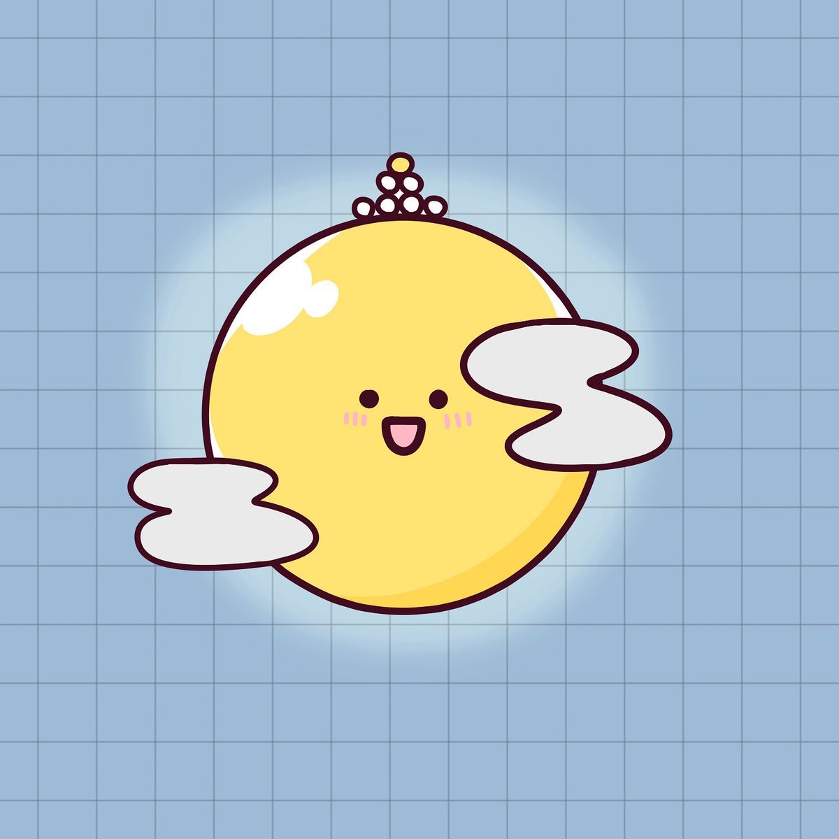 moyuhitode's tweet photo. 今日は中秋の名月🌕だね.ᐟ.ᐟ

#ゆるいイラスト　#中秋の名月 https://t.co/bwp1Z9l7zs