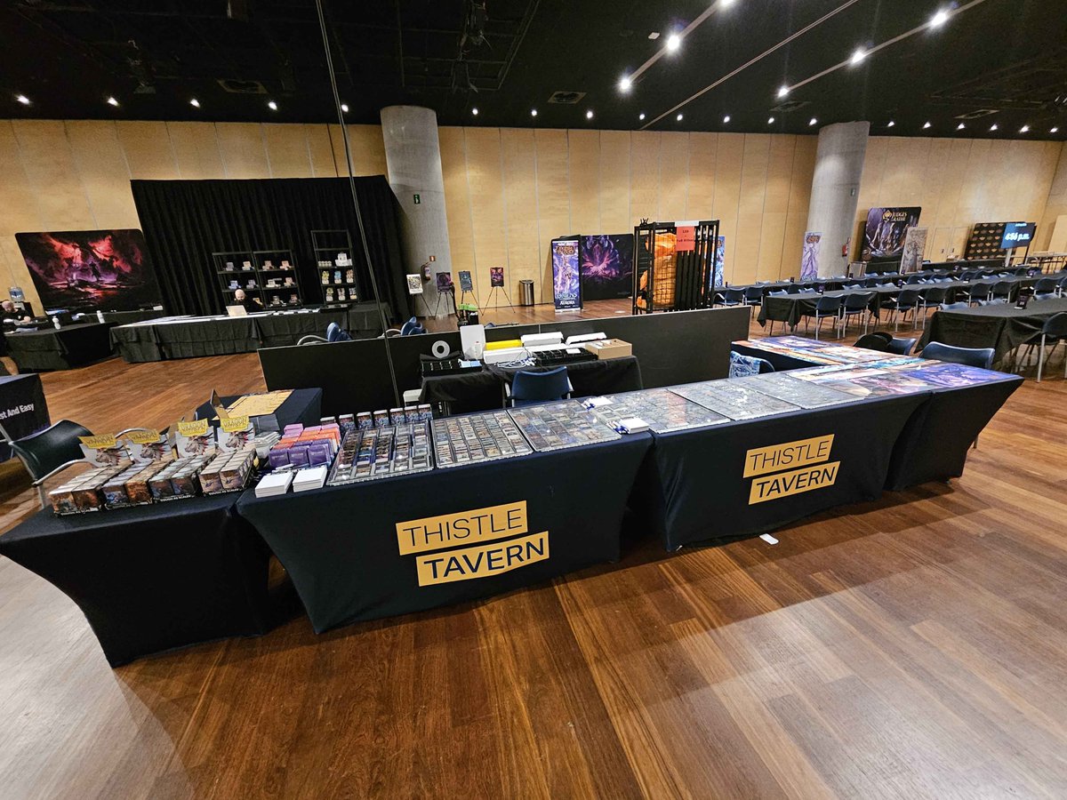 ThistleTavern_'s tweet photo. Welcome to #CallingBilbao
Jin and Joel are here all weekend and ready to help you with all your card needs! https://t.co/zAEBm5XMWr