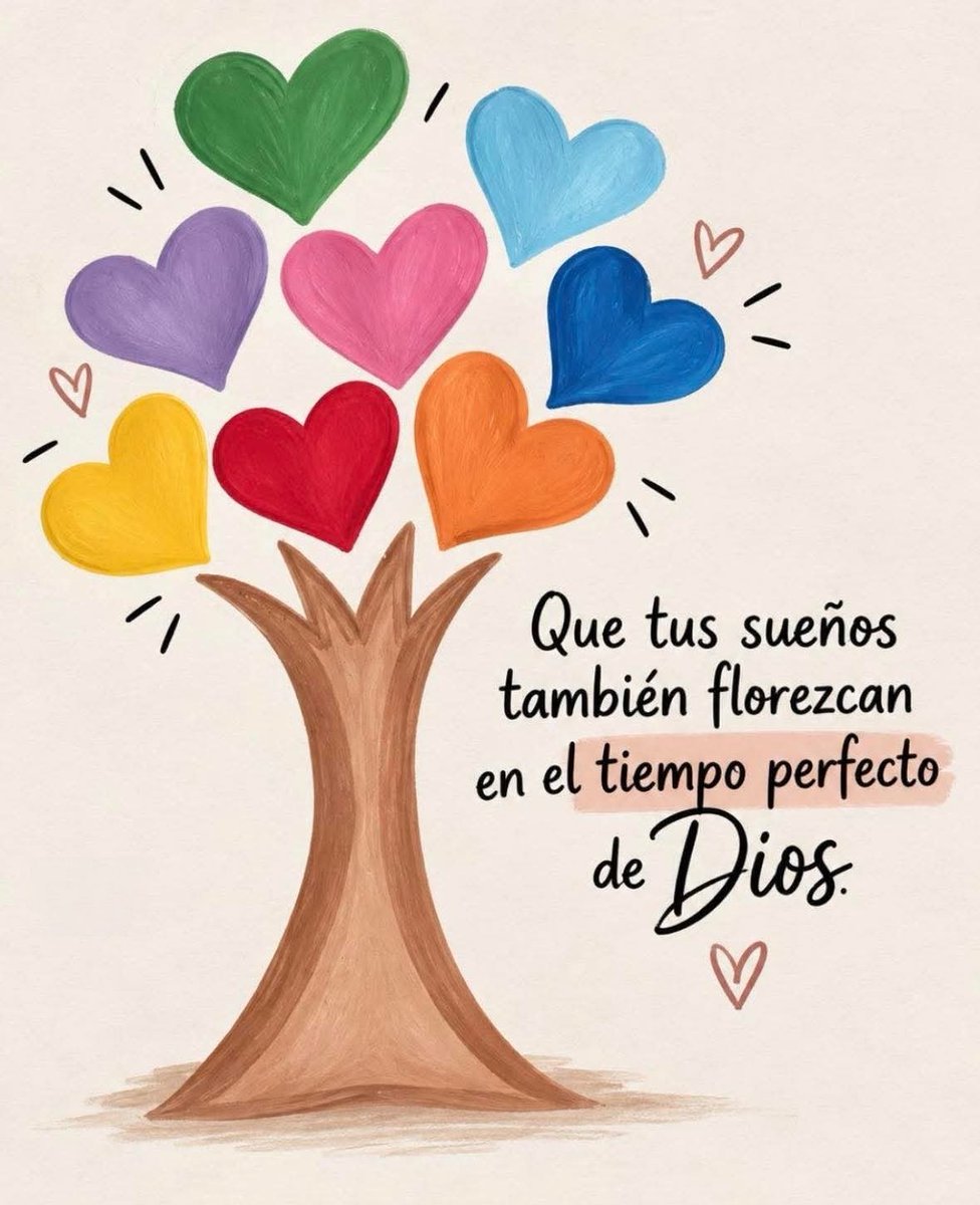 jordaninavarro's tweet photo. "Que tus sueños florezcan en el tiempo perfecto de Dios, porque cada latido de esperanza tiene su estación para brillar." ✨🌳💖 https://t.co/lxZ0IoZglE