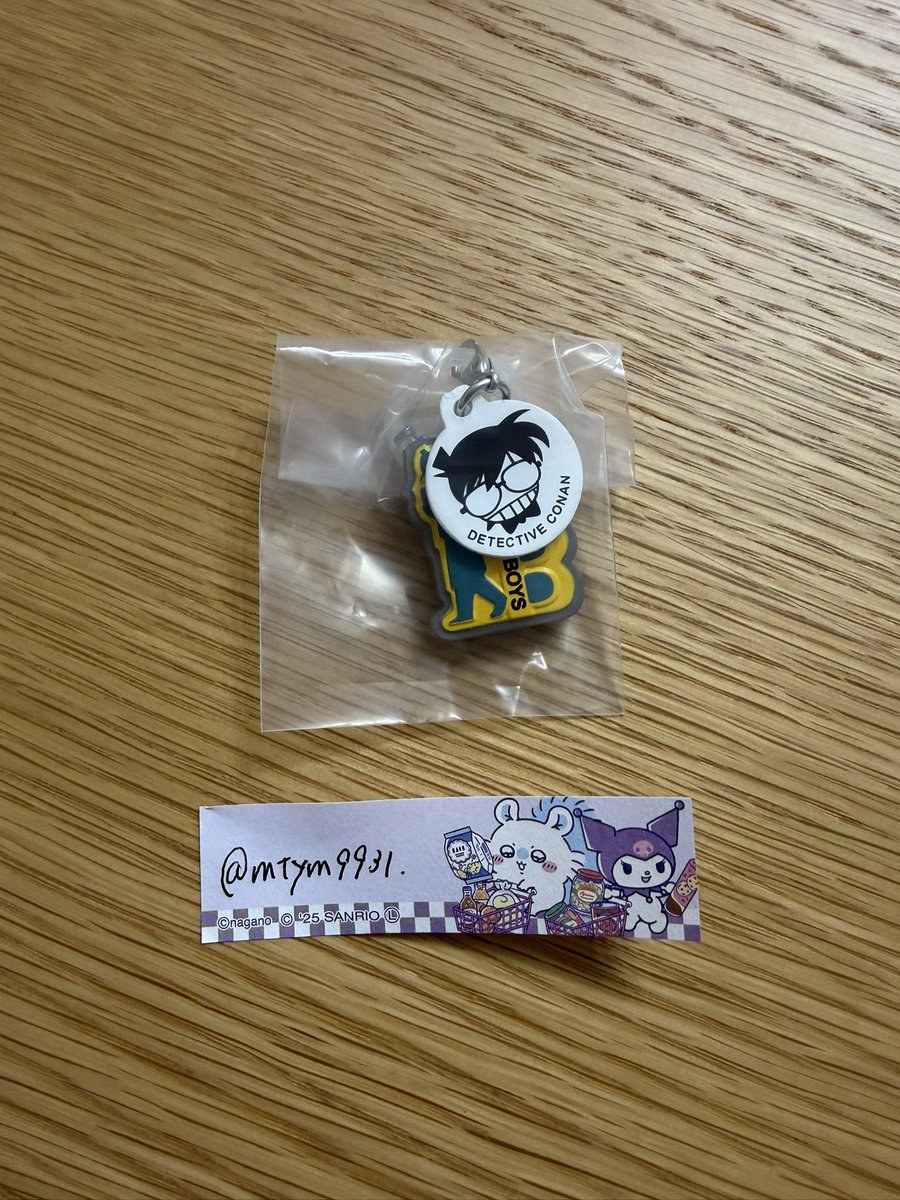 mtym9931's tweet photo. 【交換】コナン　めじるしアクセサリー3

譲　探偵バッジ
求　コナンor新一

郵送での交換希望
お気軽にお声がけください https://t.co/zdK1mBiPyO