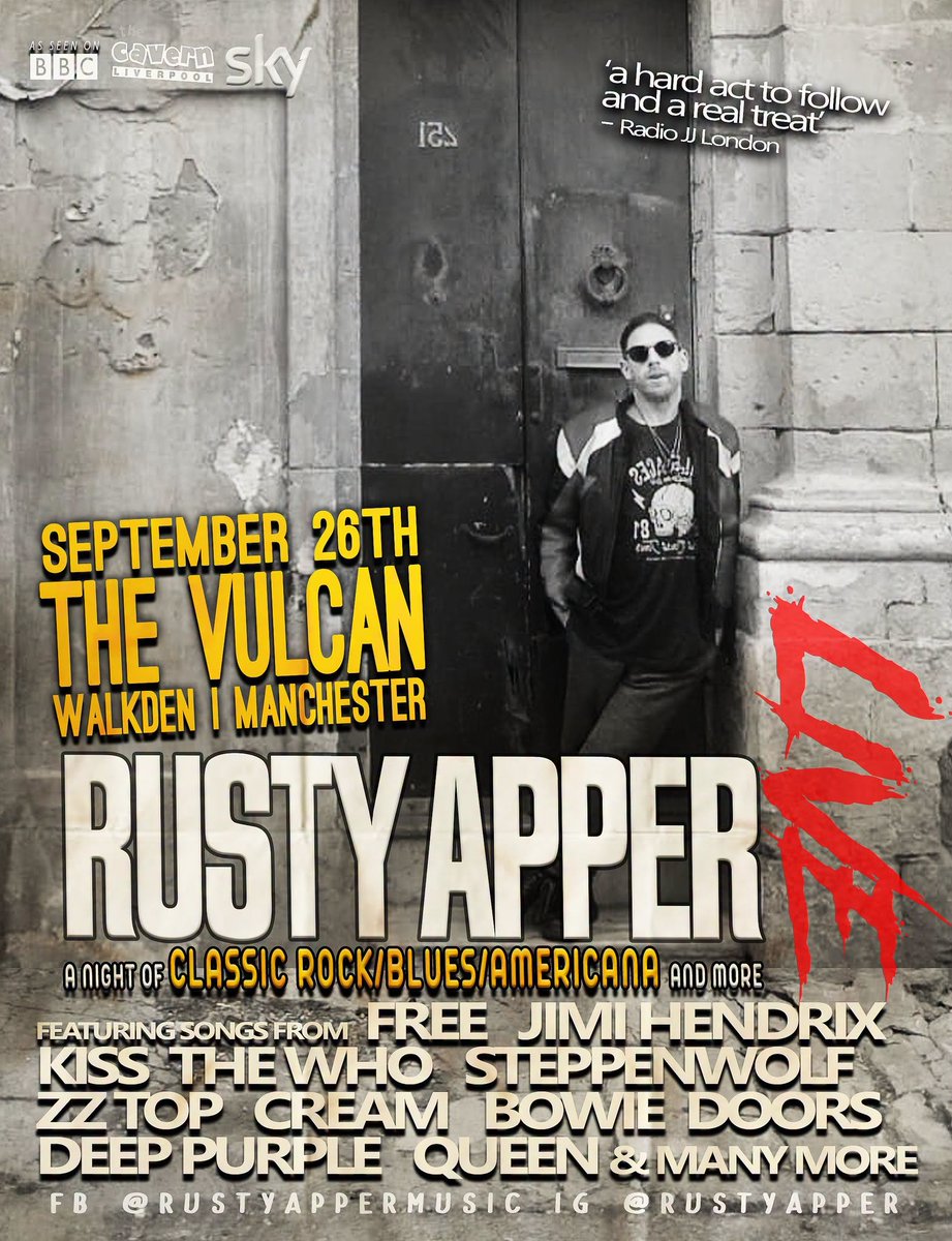 RustyApper's tweet photo. Not long now till I serenade you in a 12th century fortified manor! Plus other fun stuff! https://t.co/fKhMt6m0jb https://t.co/NDO00efBnq