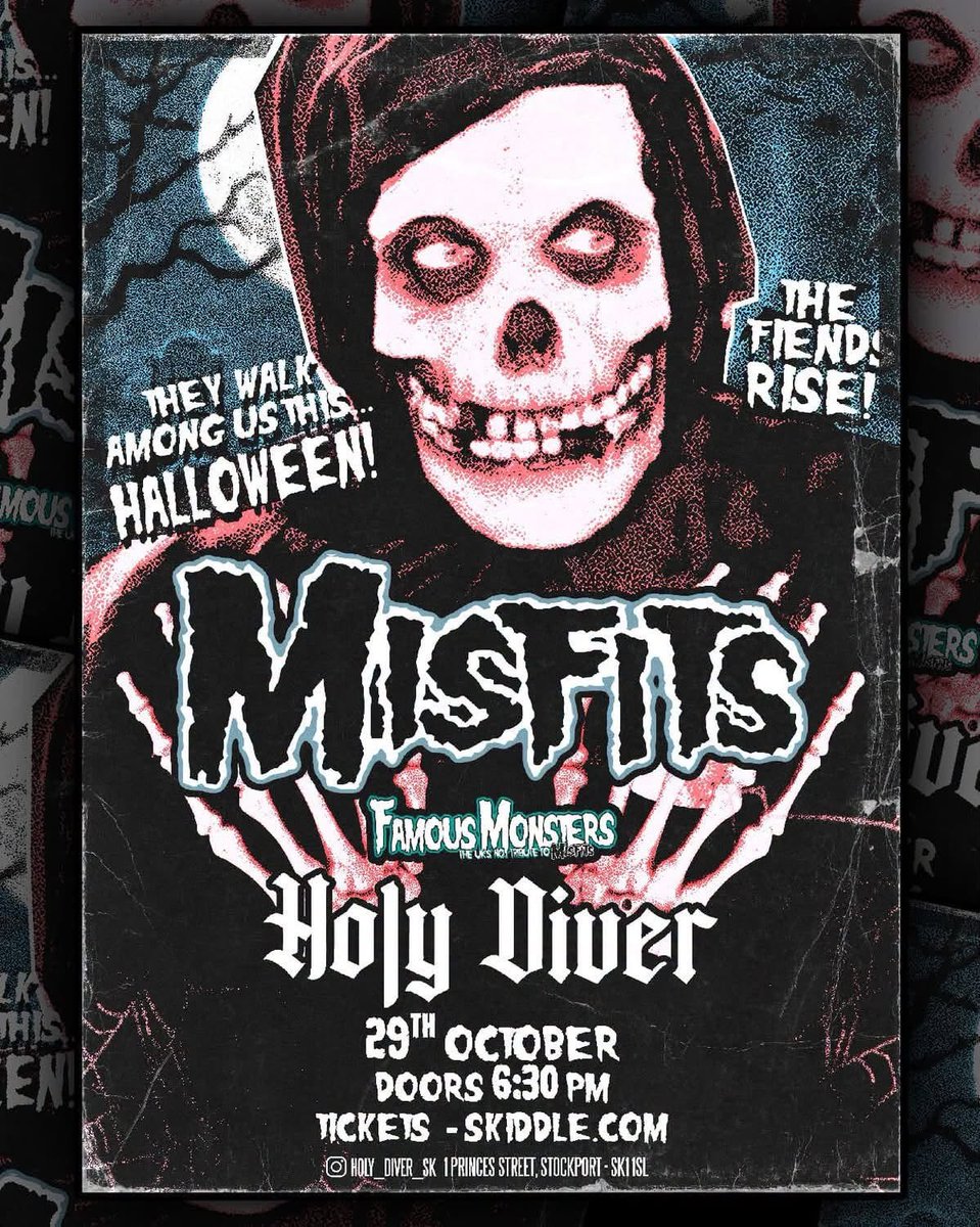 RustyApper's tweet photo. MANCHESTER - double dose of Misfits action. Witchwood and Holy Diver! #weare138 https://t.co/tYwHkbaIGP