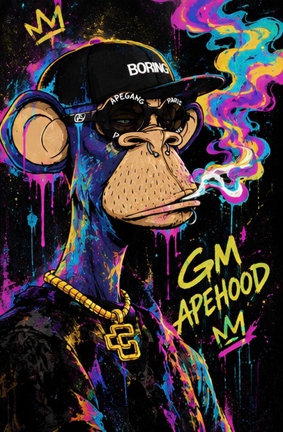 theapehood's tweet photo. GM #ApeHood
Another day, another banana🍌🍌 https://t.co/FcEYkJgJGG