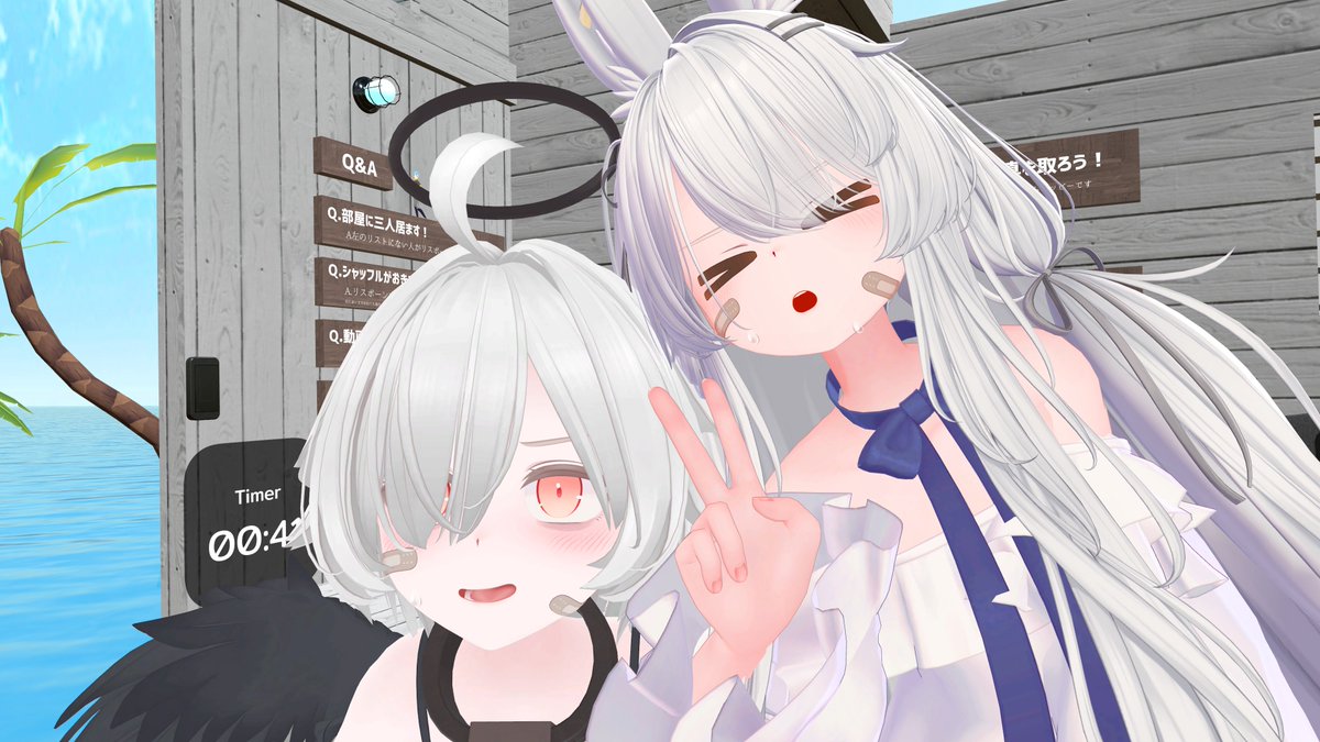 Ferumi_vr's tweet photo. #サナティアちゃん集会
 木曜日は季節の変わり目定番？
ナギサ交流会でした。
たくさん初めましての方とお話しできて嬉しい！
主催だぞ！（どやぁ！） https://t.co/tnyT7FAtKp