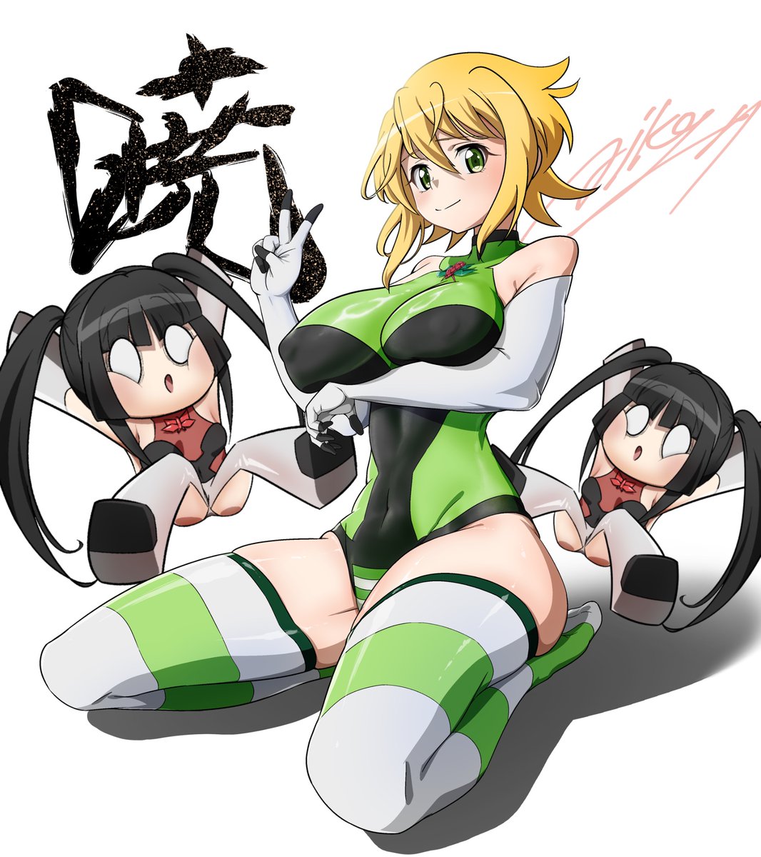 Aikano_illust's tweet photo. 調「切ちゃん、なんか、おっきくない？」
#シンフォギア https://t.co/5LbPy6yNjp