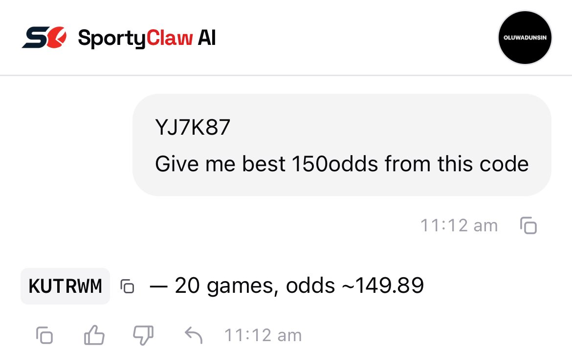 callmeblaqgenda's tweet photo. @Lexybabs Best 150 odds - KUTRWM https://t.co/szeqT51d0h