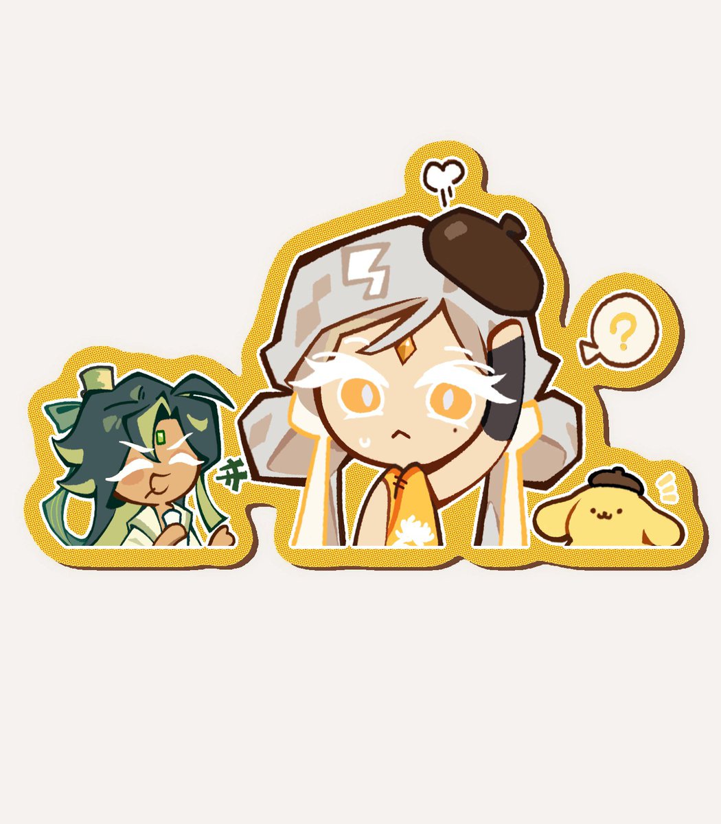 idass16's tweet photo. #cookierun
武林三丽鸥
不是随便画画吗怎么越画越多了） https://t.co/2s1ctve7M0