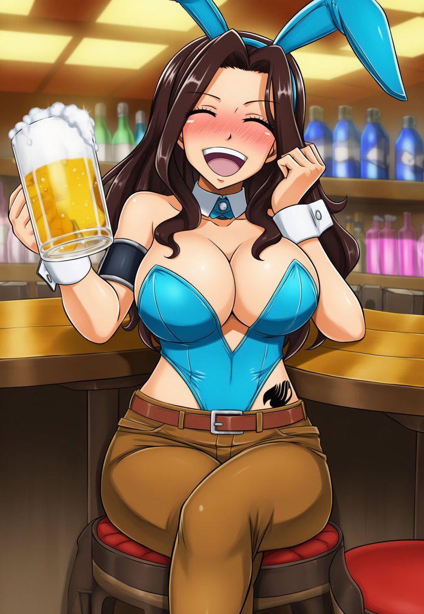 PyroKnightAI's tweet photo. Bunny-Tember ‘25 - Fairy Tail Pt. 1

Erza
Lucy
Mirajane
Cana

Enjoy~

#AI #AIart #NovelAI #FairyTail #BunnyGirl #PlayboyBunny #ErzaScarlet #LucyHeartfilia https://t.co/w9NtxDE1ls