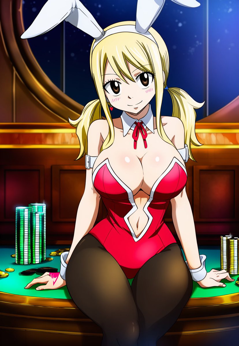 PyroKnightAI's tweet photo. Bunny-Tember ‘25 - Fairy Tail Pt. 1

Erza
Lucy
Mirajane
Cana

Enjoy~

#AI #AIart #NovelAI #FairyTail #BunnyGirl #PlayboyBunny #ErzaScarlet #LucyHeartfilia https://t.co/w9NtxDE1ls
