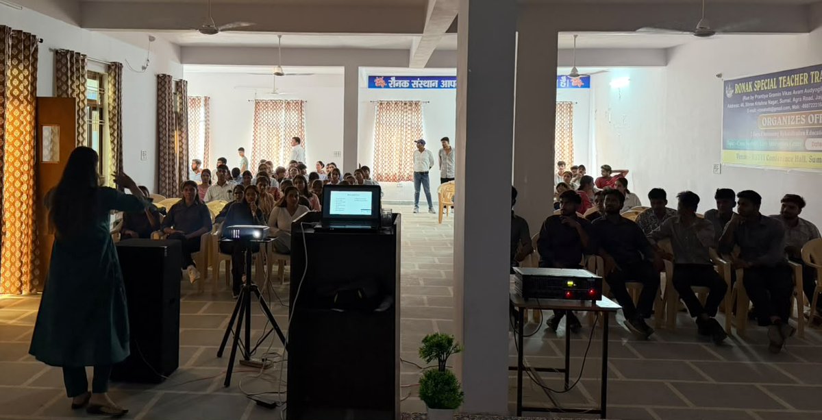 islrtc's tweet photo. As part of IWD 2026, ISLRTC &amp; CRC Jaipur organised ISL Awareness and Basic ISL sessions on 24 Sept 2026.

Around 75 participants joined the programme, promoting accessible communication, inclusion and meaningful interaction with Deaf persons. 
#IWDP2026 #IndiaSpeaksISL https://t.co/pWVLe9OHy7