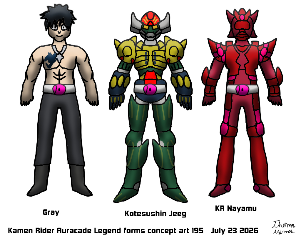 Thomasl964's tweet photo. Kamen Rider Auracade Legend forms concept art 195 #drawings #characterart #characterdesign #oc #originalcharacter #kamenrider #fanart #fanartfriday #art #conceptart #digitalart #kamenriderdecade #crossover #decade #kotesushinjeeg #Gray #fairytail #jeeg https://t.co/L2teRYZ6Cw